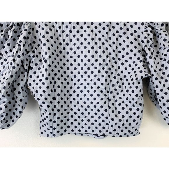 NWT Free People Puff Sleeve top blouse Size 0 - Picture 7 of 9